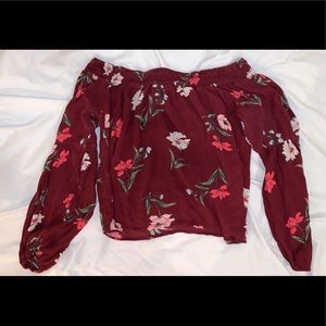 Off the shoulder top